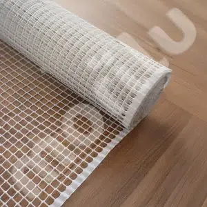 Plastik Dekoratif Bahçe Çiti - 10 mm Göz Aralıklı - Beyaz Renk - Balkon ve Kedi Filesi