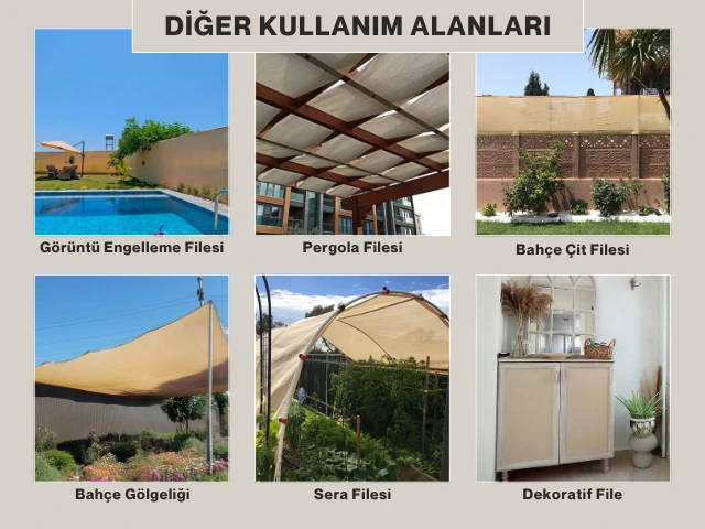 Otopark ve Araba Gölgeliği - 95lik 140 gram/m2 - Krem 6 95 krem otopark ve araba golgeligi copy