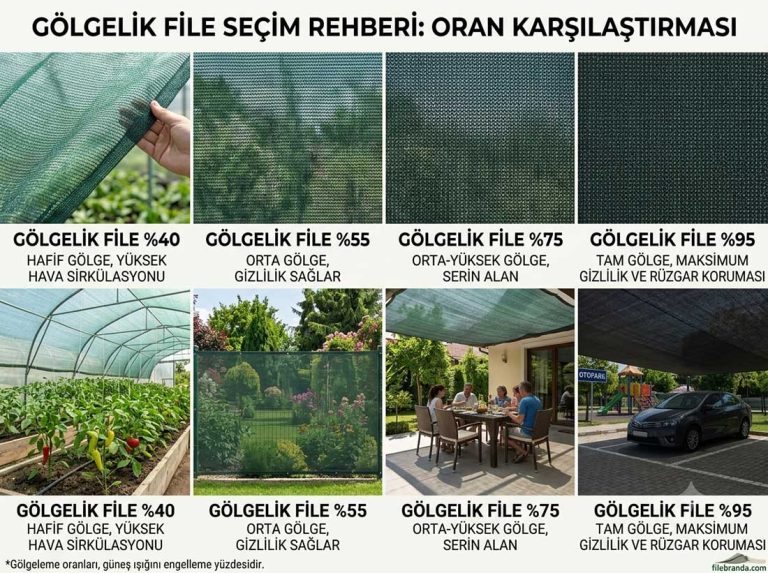 Gölgelik File Gölgeleme Oranı Nasıl Seçilir?
