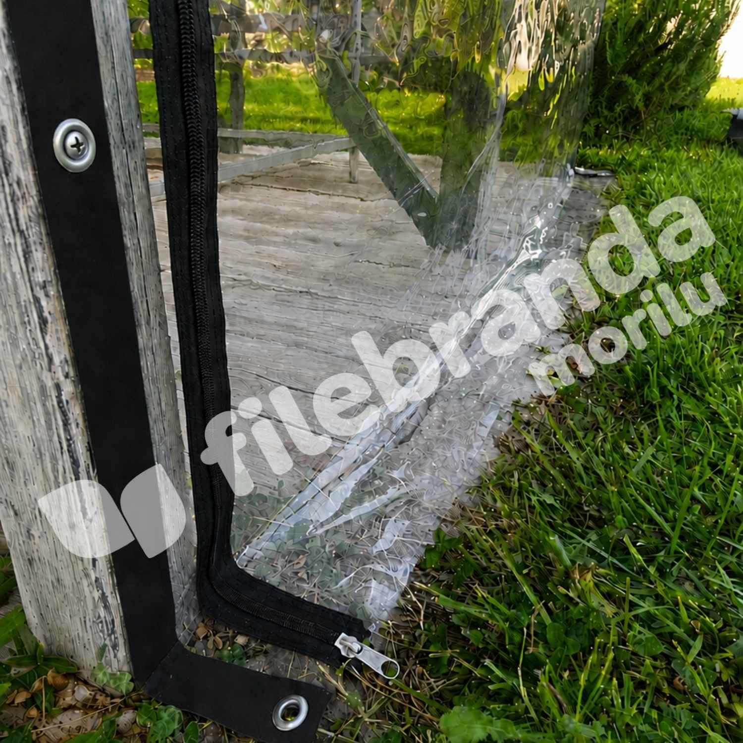 Model 6 – Fermuarlı Şeffaf Balkon Brandası – Yukarı Sarılır (0.8 mm) 8 Model 6 – Fermuarlı Şeffaf Balkon Brandası – Yukarı Sarılır (0.8 mm) - Görsel 8